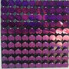 Круглі Паєтки Фіолетовий (голограма) 100 шт
