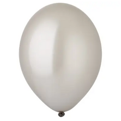 Латексна кулька Belbal 12" B105/061 Металик Срібло (1 шт)