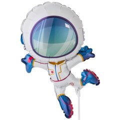 Фольгована кулька Flexmetal Міні фігура Космонавт