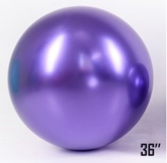 Латексна кулька Art Show 36" Гігант Хром Фіолетовий Brilliance (1 шт)