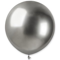 Латексный шар Gemar 19” Хром Серебро / Shiny Silver (1 шт)