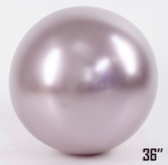 Латексна кулька Art Show 36" Гігант Хром Рожевий Перли Brilliance (1 шт)