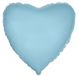 Фольгированный шар Flexmetal 32″ Сердце пастель Голубое - 2